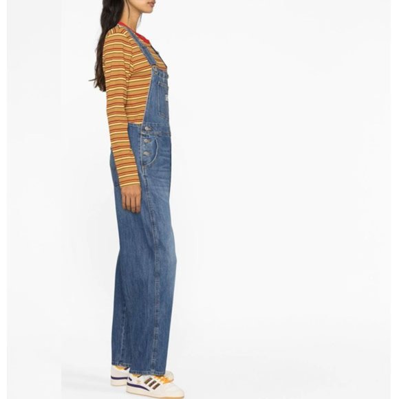 Levi's On Hiatus Vintage Overalls Medium Wash - Picture 4 of 15